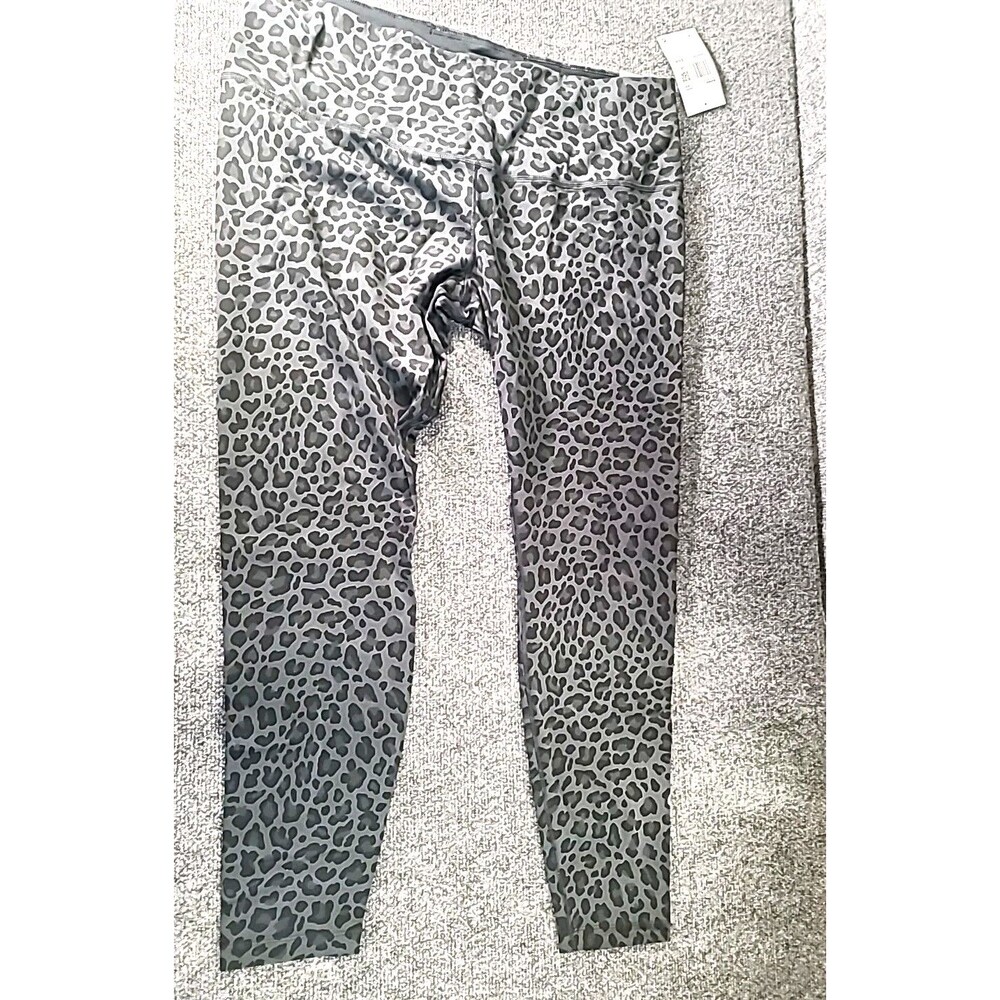 NWT Womens Nike Performance Legging SZ XXL Mid-Rise Dri-Fit Cheetah Print - Picture 10 of 11
